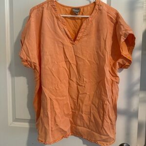Chico's Vibrant Orange Blouse